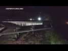 Bridge in Plympton demolished