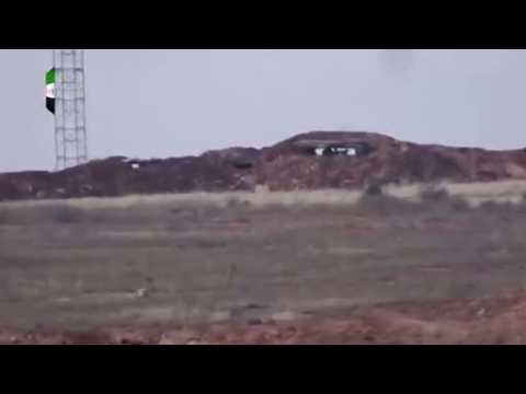 Fighting grinds on around Aleppo, Syria - amateur video