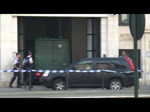 Paris and Brussels attacks suspects arrive at courthouse