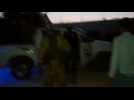 Syrian rebels enter Turkey for assault on Islamic State - amateur video