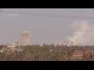 Homs province air strikes kill two - monitoring group