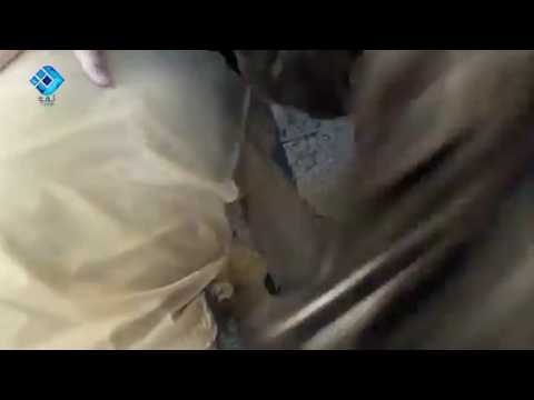Toddler rescued from rubble in Alleppo - amateur video