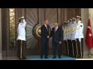 Biden in Ankara as Turkey launches Syria operation