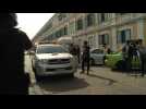 Bangkok bomb suspects arrive at court as trial opens