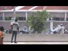 DR Congo police fire tear gas at opposition protesters
