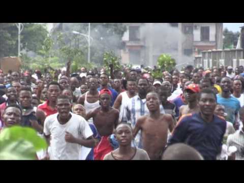DR Congo police fire tear gas at opposition protesters