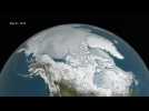 Arctic sea ice cover reaches lowest wintertime maximum extent