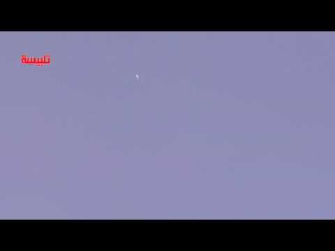 Parachute bomb hits Talbiseh in Homs - amateur video