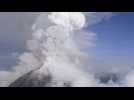 Mexico's Colima volcano spews smoke and ash