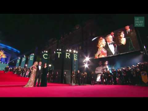 Un tapis rouge très glamour pour l'avant-première de James Bond Spectre