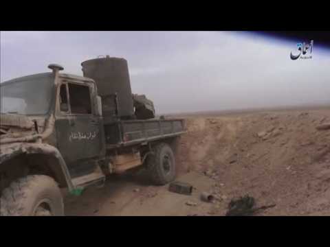 Islamic State fighters take control of main checkpoint into Aleppo - amateur video