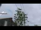 Jet crashes into Ohio apartment building, nine feared dead