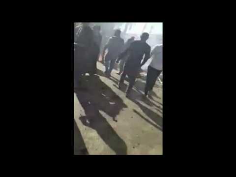Eyewitness video shows aftermath of Baghdad mosque attack