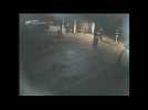 Australian court releases CCTV footage of a man being shot several times in 2013