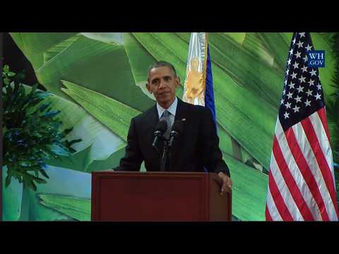 Barack Obama: "Les Républicains ont peur d'orphelins de 3 ans"