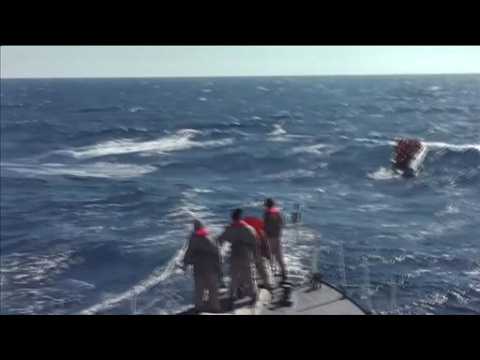 Turkish coast guard rescues 42 migrants from sea