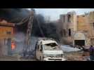 Russian air strikes result in massive casualties and destruction - Islamic state video purports