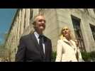 Lawyers arrive at New York court for Ghislaine Maxwell appearance