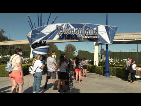 Disneyland reopens after a year-long COVID-19 closure