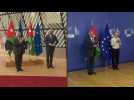 King of Jordan meets with EU's Charles Michel and Ursula von der Leyen