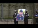 France pays national tribute to officer killed during drugs raid