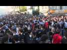 Besiktas fans celebrate Turkish league title