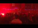Football : Lille fans celebrate after winning the French Ligue 1 title