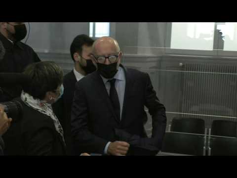 Lawyers for defence and accused arrive for Lelandais murder trial