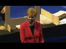 Nicola Sturgeon arrives at counting centre in Glasgow ahead of result announcement