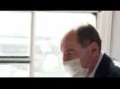 French PM Castex rides Paris-Nice night train as service reopens