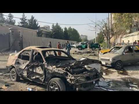 Aftermath of deadly attack in Kabul