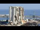 Beirut port on the morning of the first anniversary of deadly blast