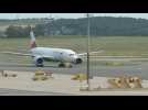 Plane carrying Belarusian athlete lands in Vienna
