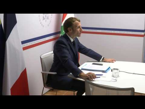 France's Macron chairs 3rd international aid conference for Lebanon
