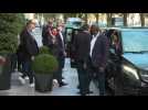 Football: Messi leaves Paris hotel for presentation at Parc des Princes