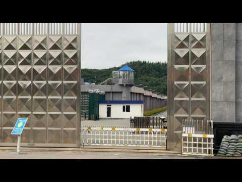 Michael Spavor: Images outside detention centre in China as verdict expected