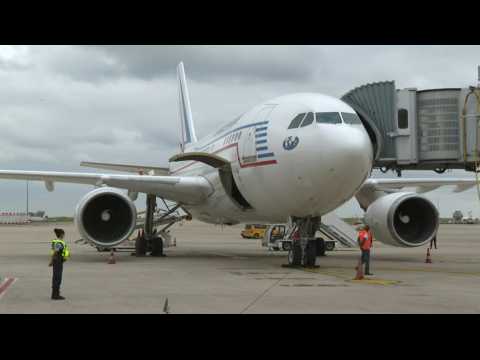 Plane arrives in France with first 45 evacuees from Afghanistan