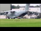British military prepares planes for Afghanistan evacuations