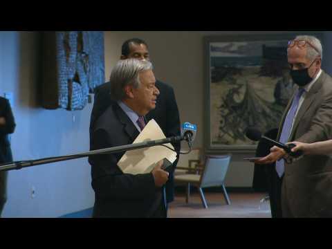 UN Secretary-General condemns bombings at Kabul airport, calls permanent Security Council meeting