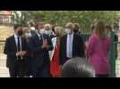 Macron visits school on first day of class amid Marseille visit