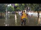 Images of flood in Brooklyn as hurricane Ida wreaks havoc