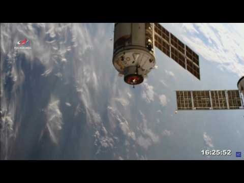 Russia's new science module docks at ISS