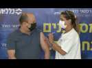 Israeli PM Bennett receives a Covid-19 booster shot