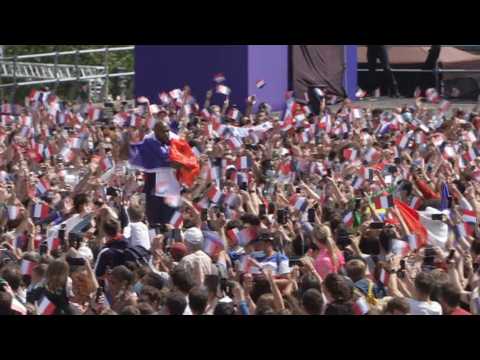 Tokyo 2020: French Olympic champions join festivities as Games draw to close