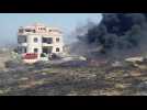 Vehicles burn outside property of fuel tanker owner in northern Lebanon