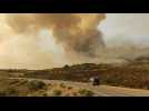 Forest fires rage in northern Morocco