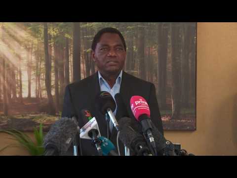 Zambia's President-elect Hichilema denounces outgoing 'brutal regime'