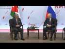 Russian President Putin meets Jordan's King Abdullah II