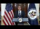 Taliban legitimacy or support will have to be 'earned': Blinken