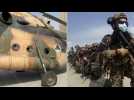 US military disabled aircraft before leaving Kabul airport
